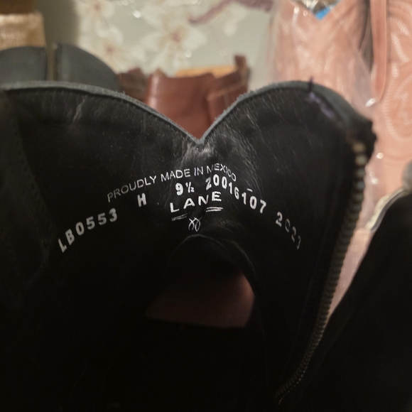 Black Lane Ankle Boots - Picture 3 of 5